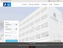 Tablet Screenshot of hotellancelot.com